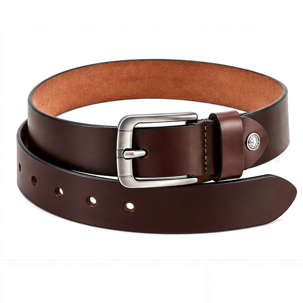 Classic Brown Leather Belt