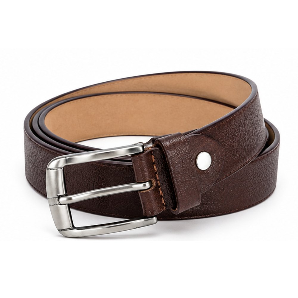 Brown Pin-Buckle Belt