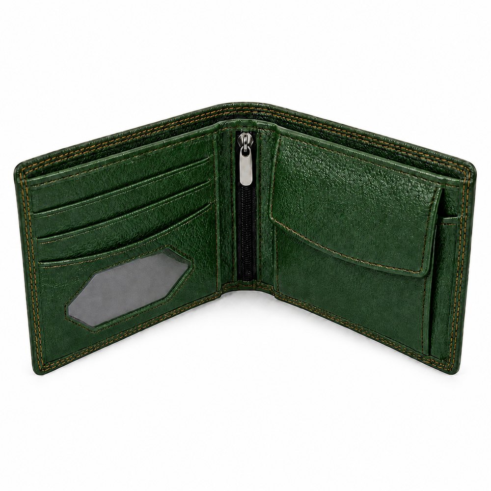 Green Bifold Wallet